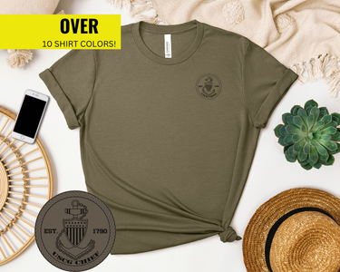 Coast Guard Chief T-Shirt - Black & White Collection